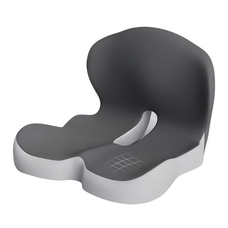 Cojín de Asiento Ergonómico de Espuma Viscoelástica Antideslizante