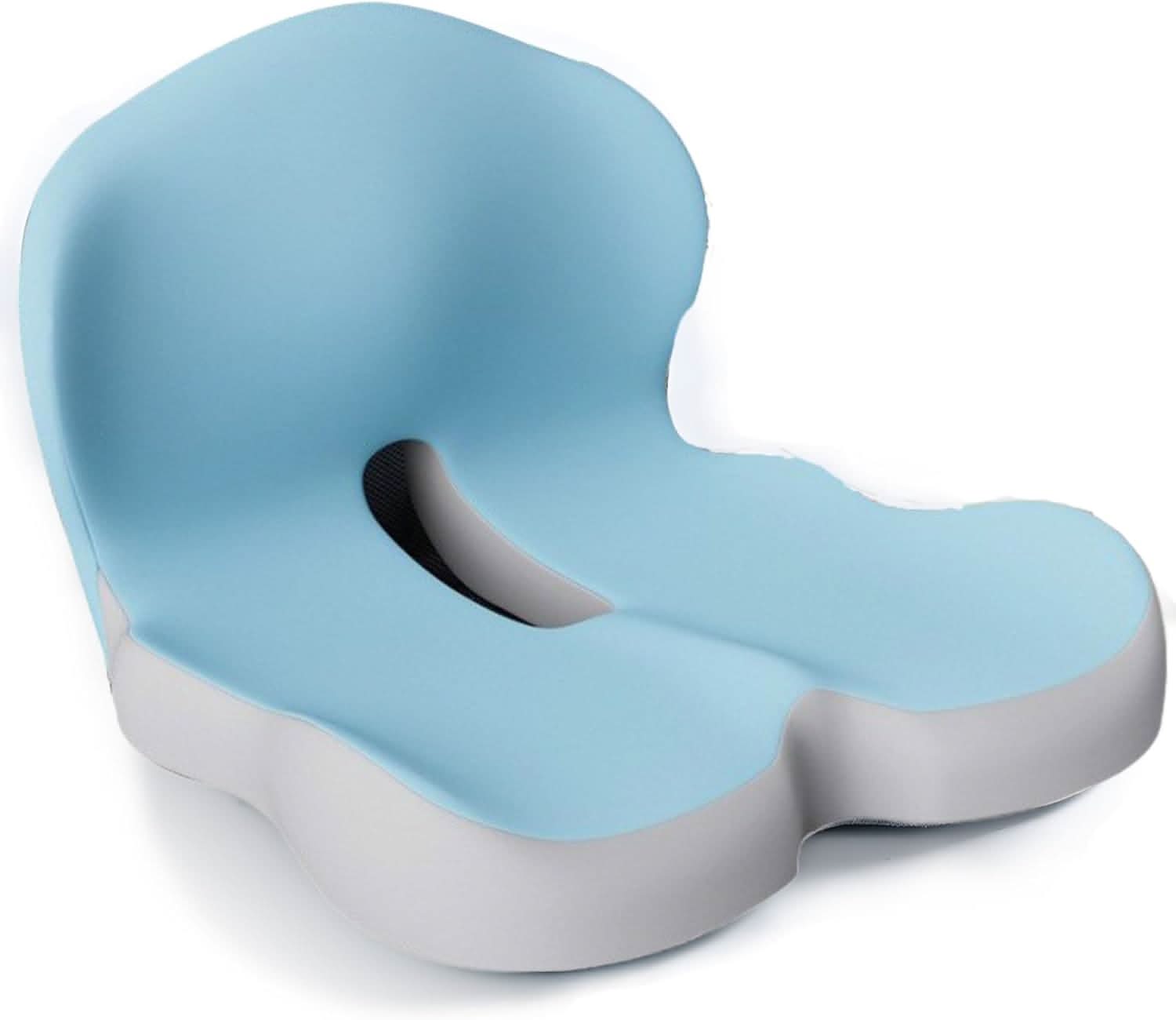 Cojín de Asiento Ergonómico de Espuma Viscoelástica Antideslizante