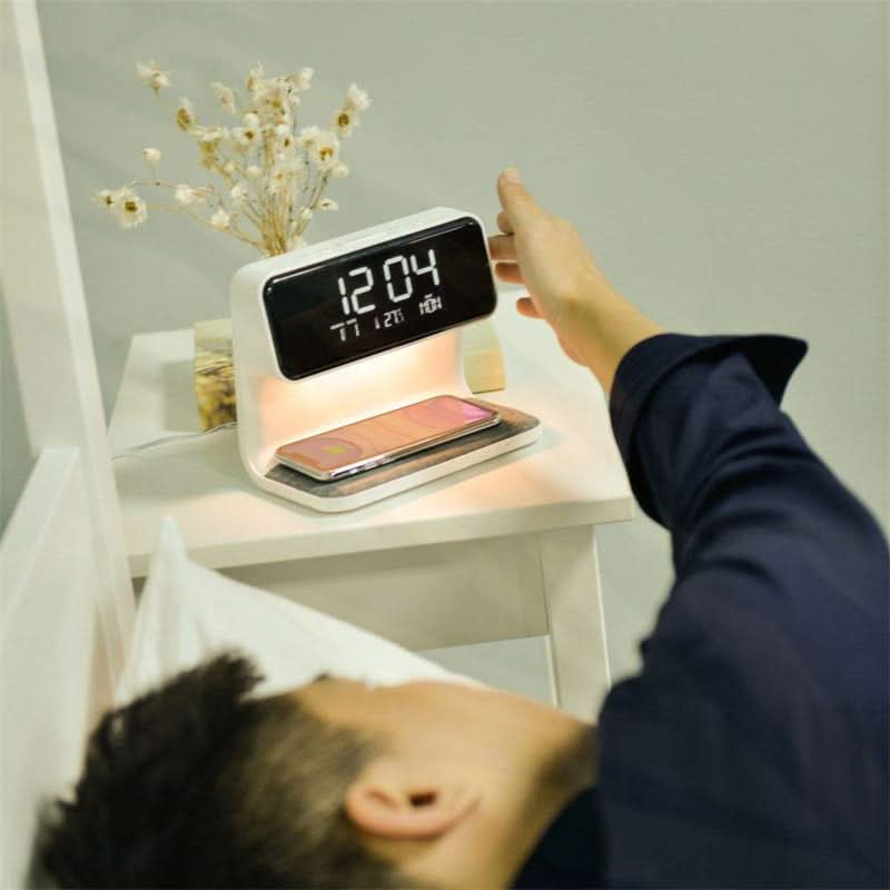 KlarBlick – Reloj despertador LCD claro con función de atenuación