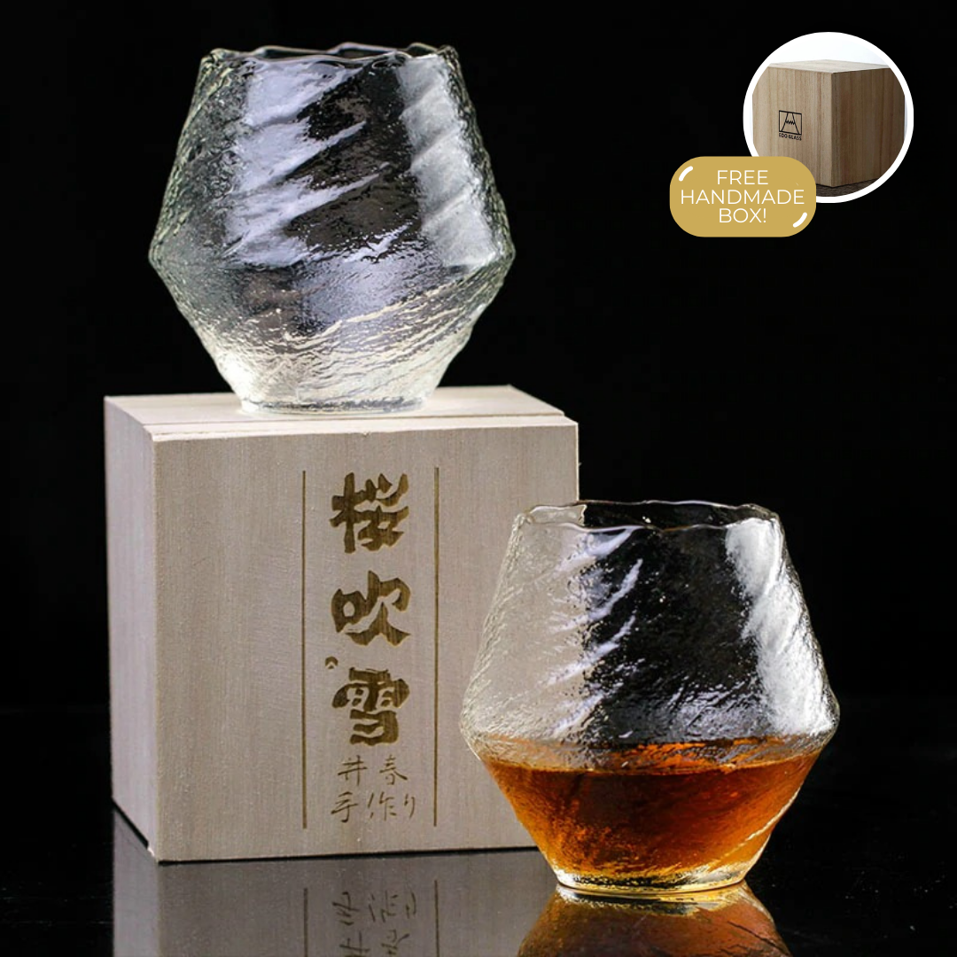 Suisei - Vaso de Whisky Japonés Hecho a Mano EDO
