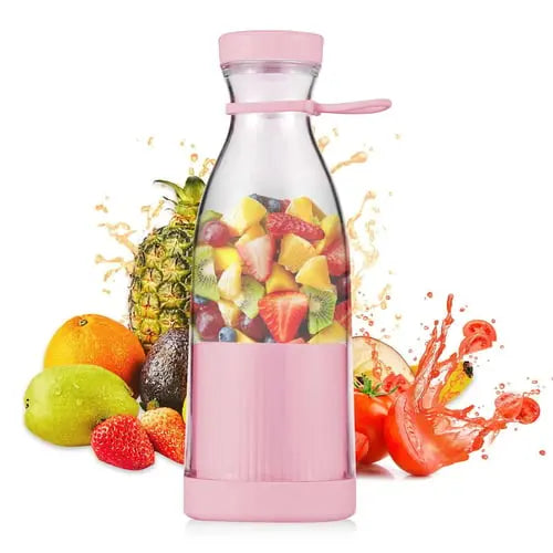 Batidora Portátil Inalámbrica para Smoothies con Batería USB y Cuchillas de Acero Inoxidable