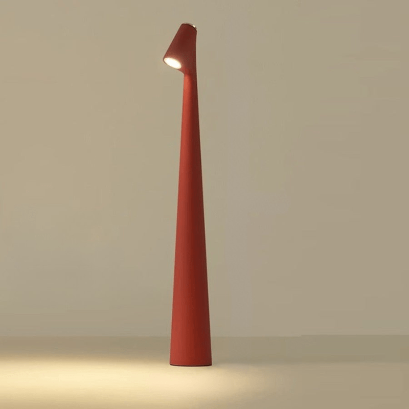 Lámpara de mesa de metal – Recargable y elegante para interiores y exteriores