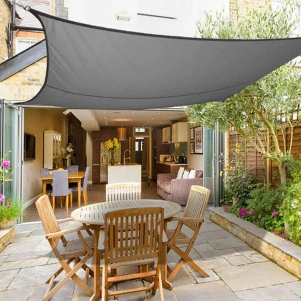 Toldo de Sombra Exterior para Patio y Jardín