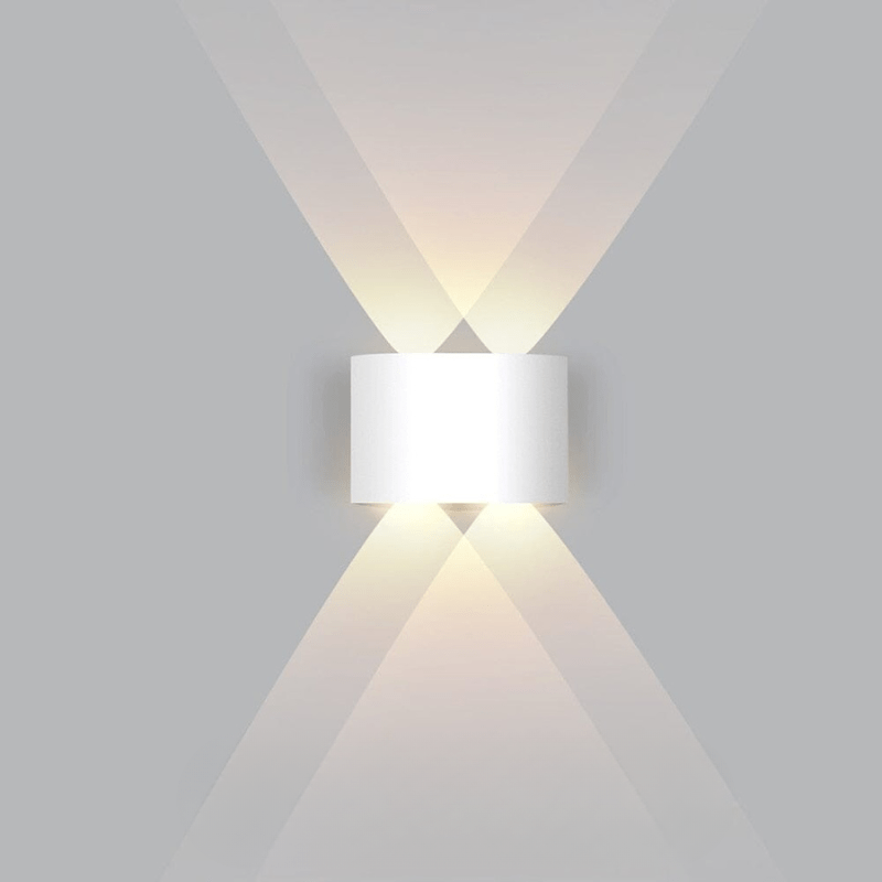 Lámpara de pared exterior LED a prueba de agua – Iluminación exterior elegante y eficiente en energía de aluminio