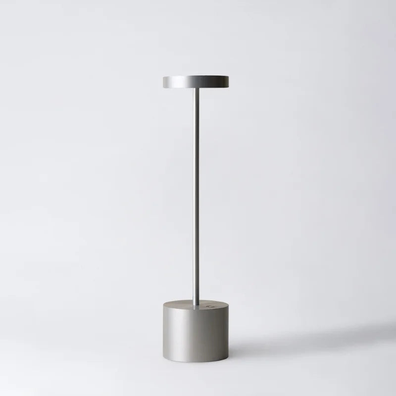 Lámpara de Mesa LED Metálica Inalámbrica
