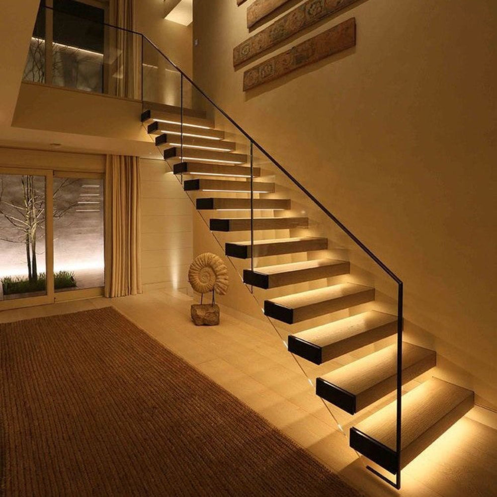 Luz nocturna LED con sensor para cama de madera