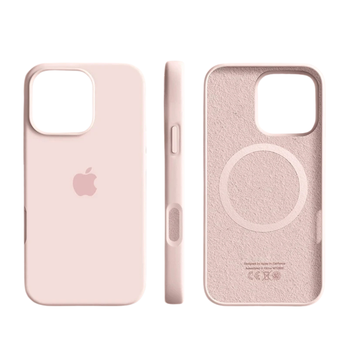 Funda de silicona para iPhone con MagSafe – Resistente a los impactos – Forro suave – Calidad premium
