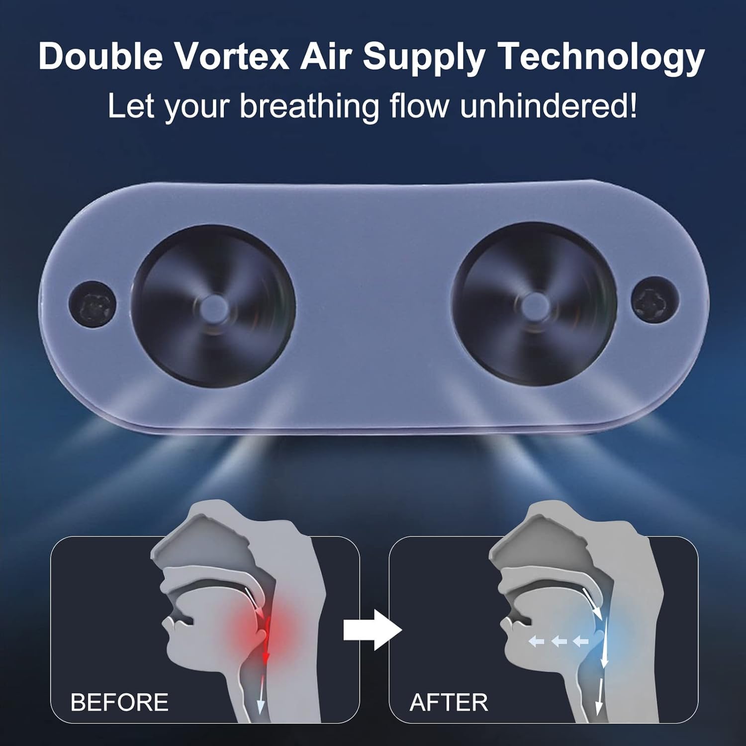 Dispositivo Micro CPAP - Anti-ronquidos