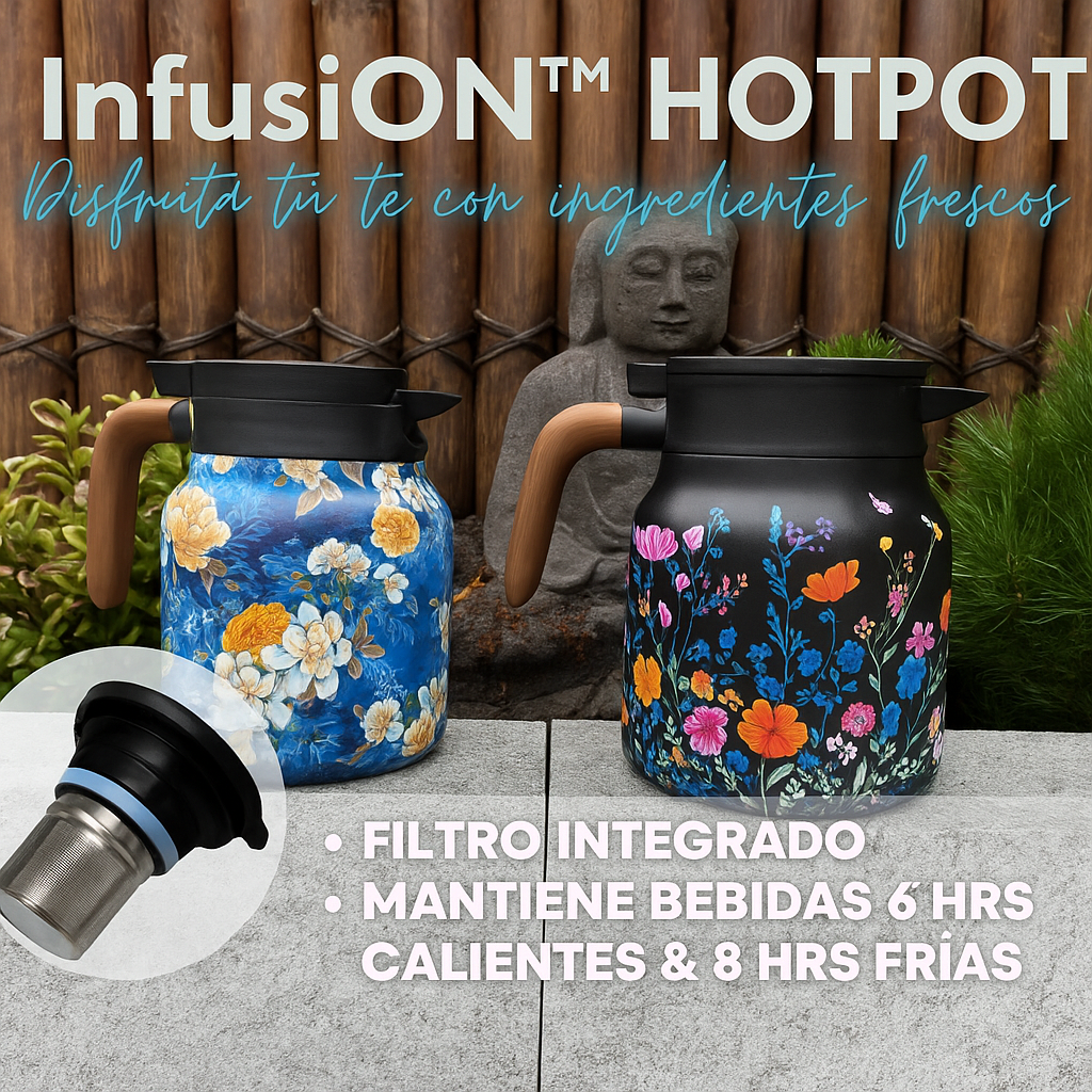 InfusiON Hotpot | Tetera térmica con colador integrado
