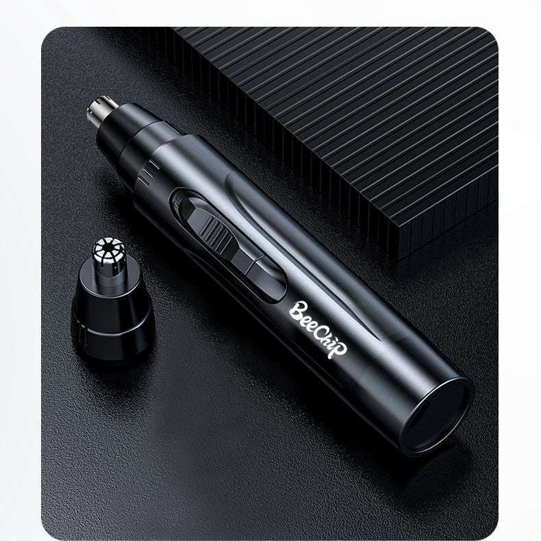 Razor profesional para vello de nariz y orejas sin dolor para hombres y mujeres – Recargable