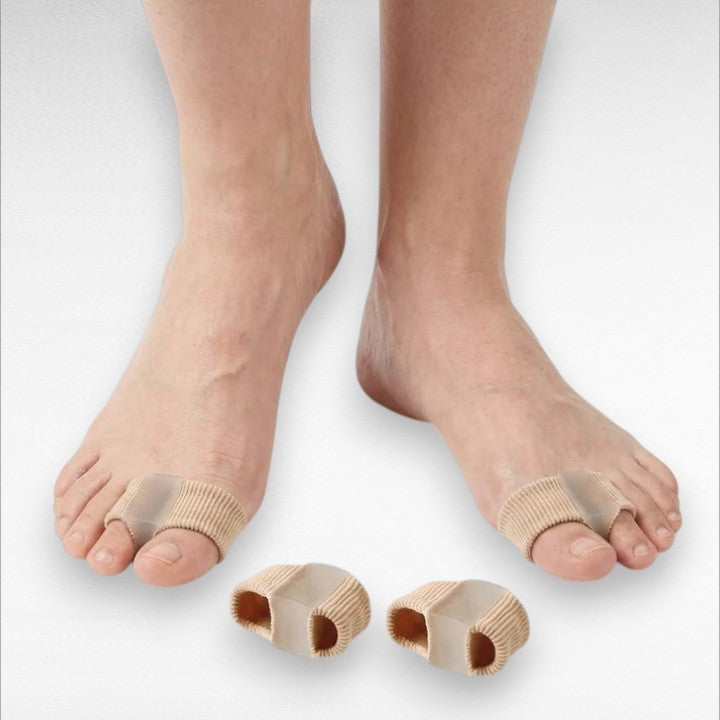 Separador de Dedos de Gel Reutilizable para Hallux Valgus 1 Par