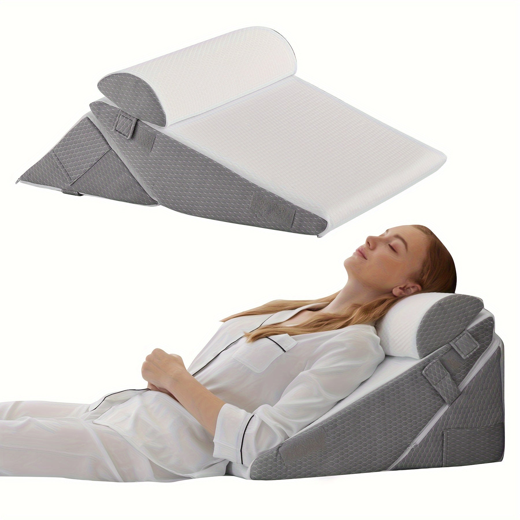 Cojín en Cuña Ajustable RelaxPlus – Comodidad y Soporte para la Recuperación