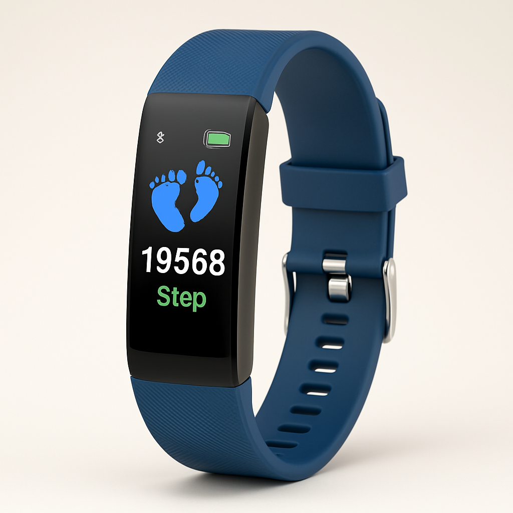 Reloj de Fitness para Personas Mayores de Silicona Impermeable