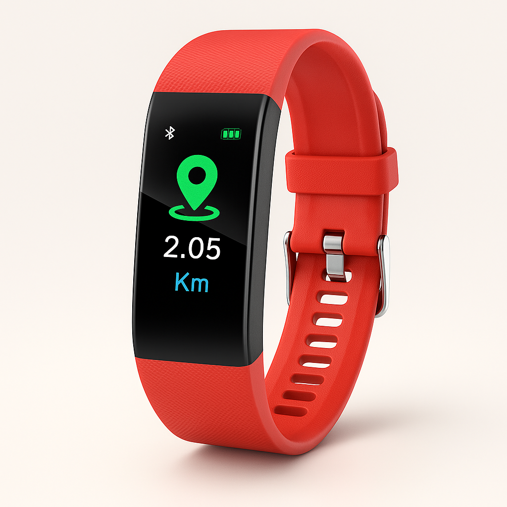 Reloj de Fitness para Personas Mayores de Silicona Impermeable