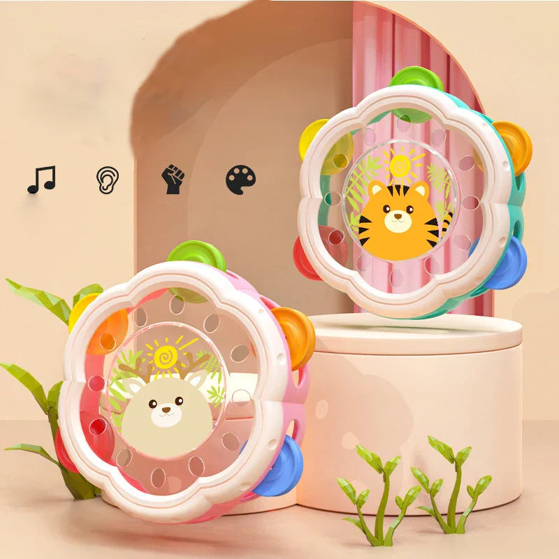 RitmoPeque – Pandereta infantil Montessori para el desarrollo musical