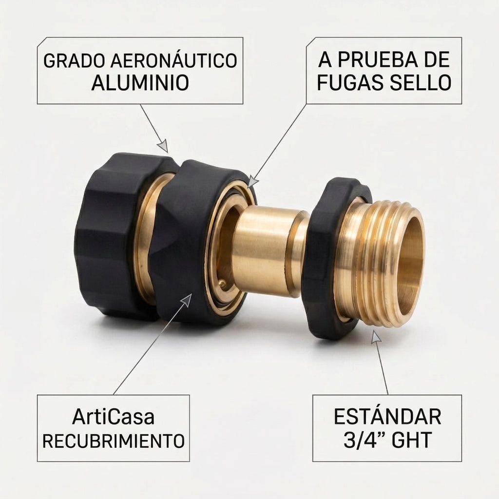 Conector Rápido para Manguera ArtiCasa