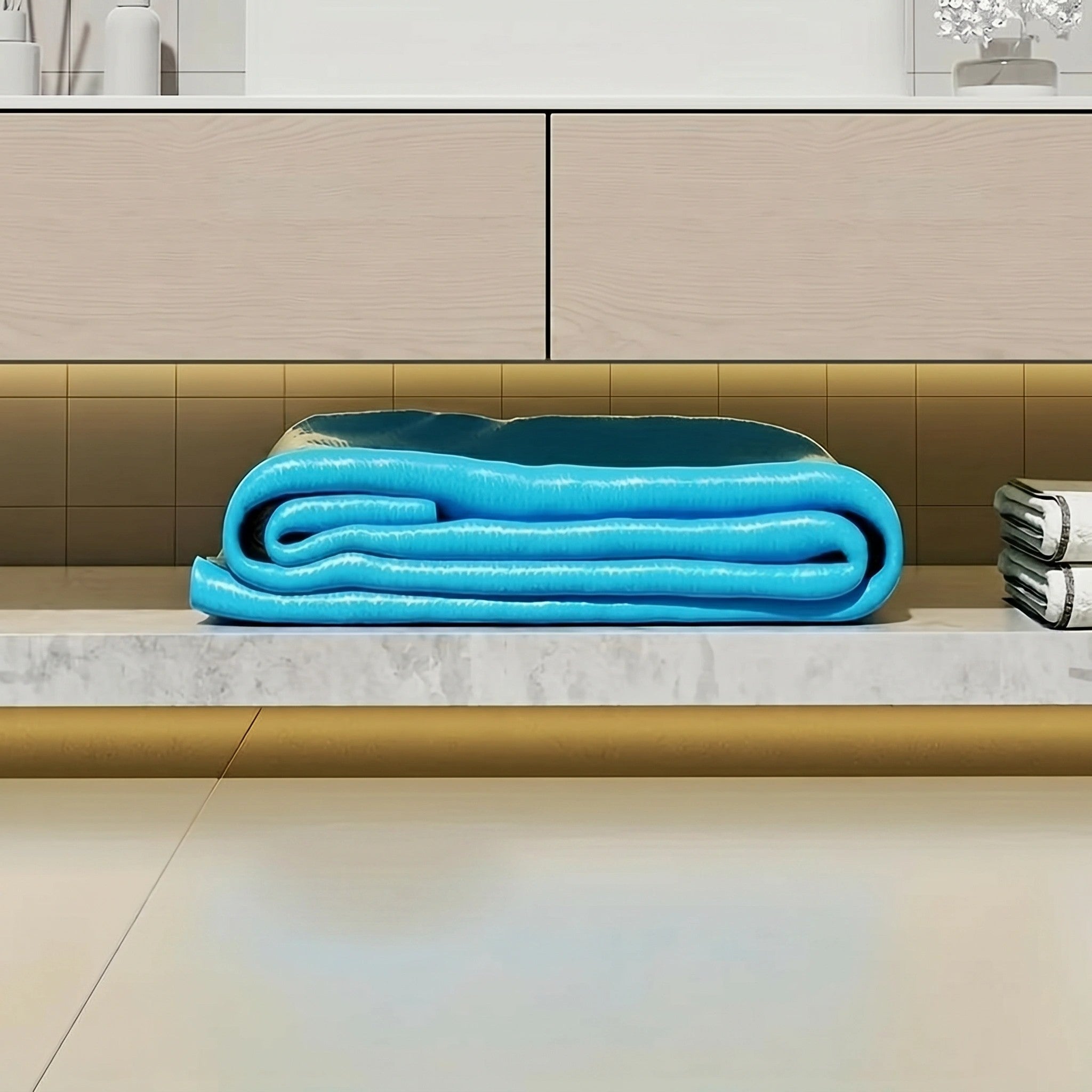 Piscina familiar hinchable rectangular - fácil de inflar y almacenar