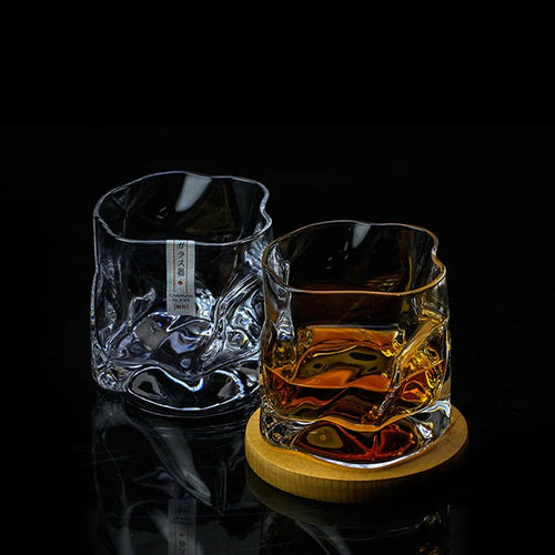 Crumple - Vaso de Whisky Japonés