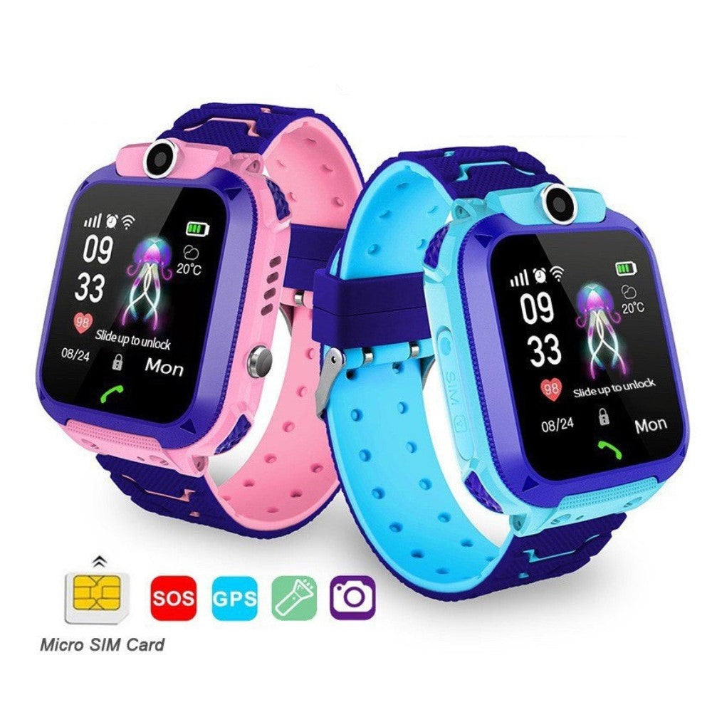 Reloj Inteligente para Niños - GPS, Cámara y Botón SOS para la Seguridad