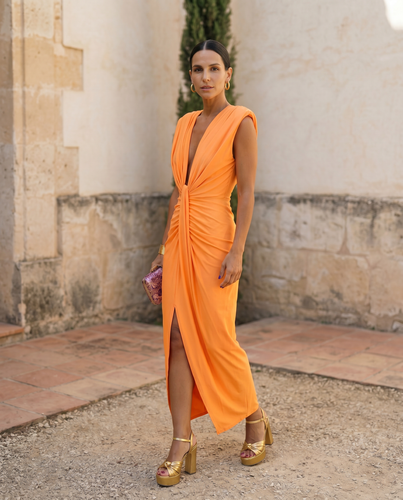 Lucía | Vestido Drapeado
