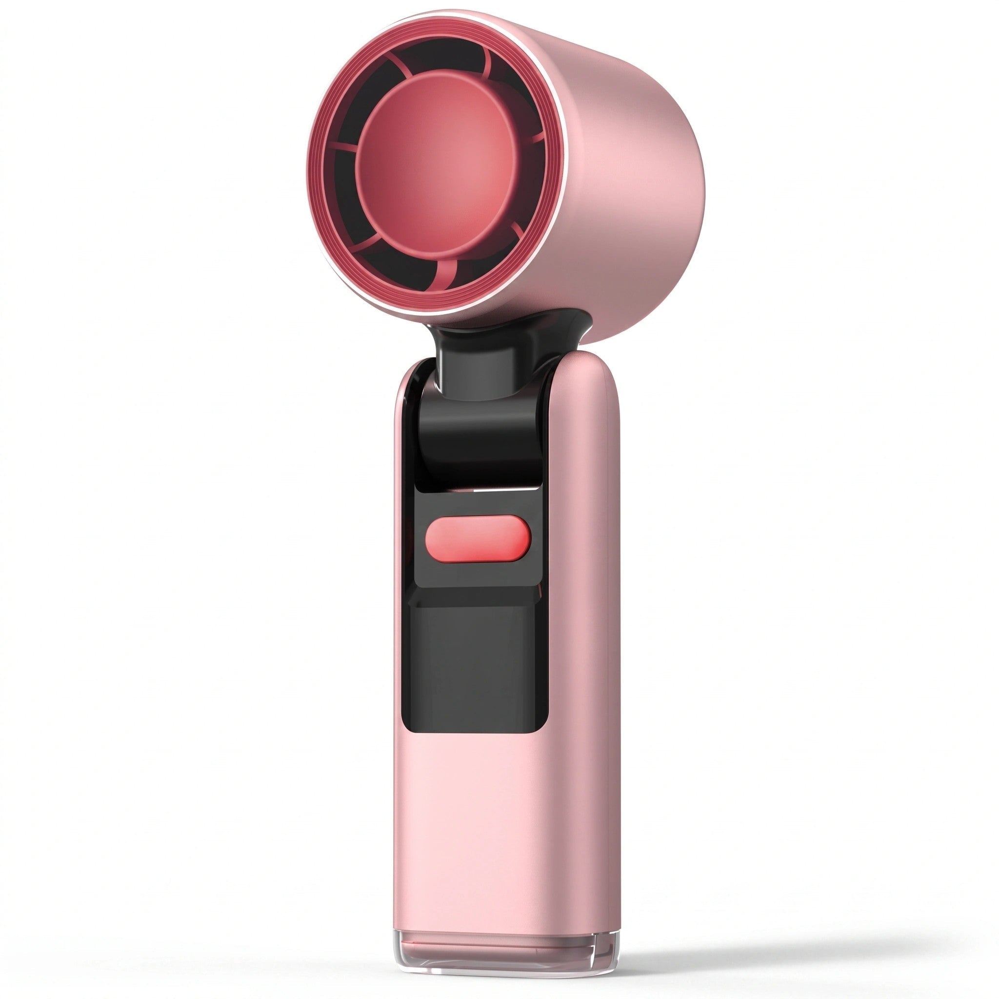 Mini ventilador Ice recargable con modo de enfriamiento y pantalla LED digital
