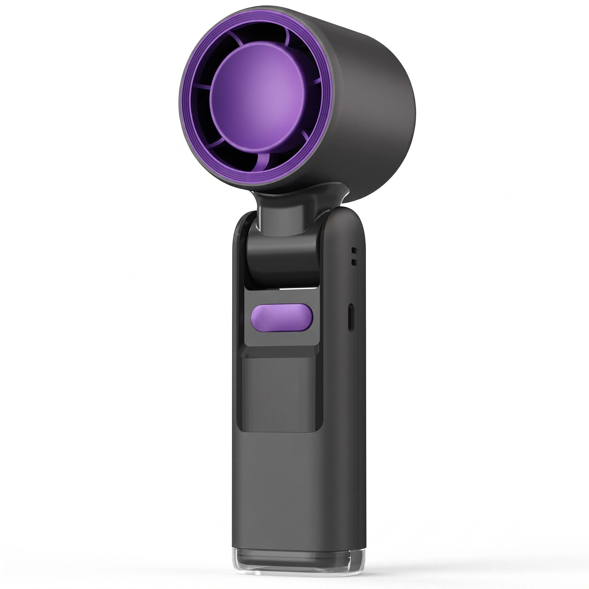 Mini ventilador portátil con cabeza ajustable 360° y múltiples velocidades