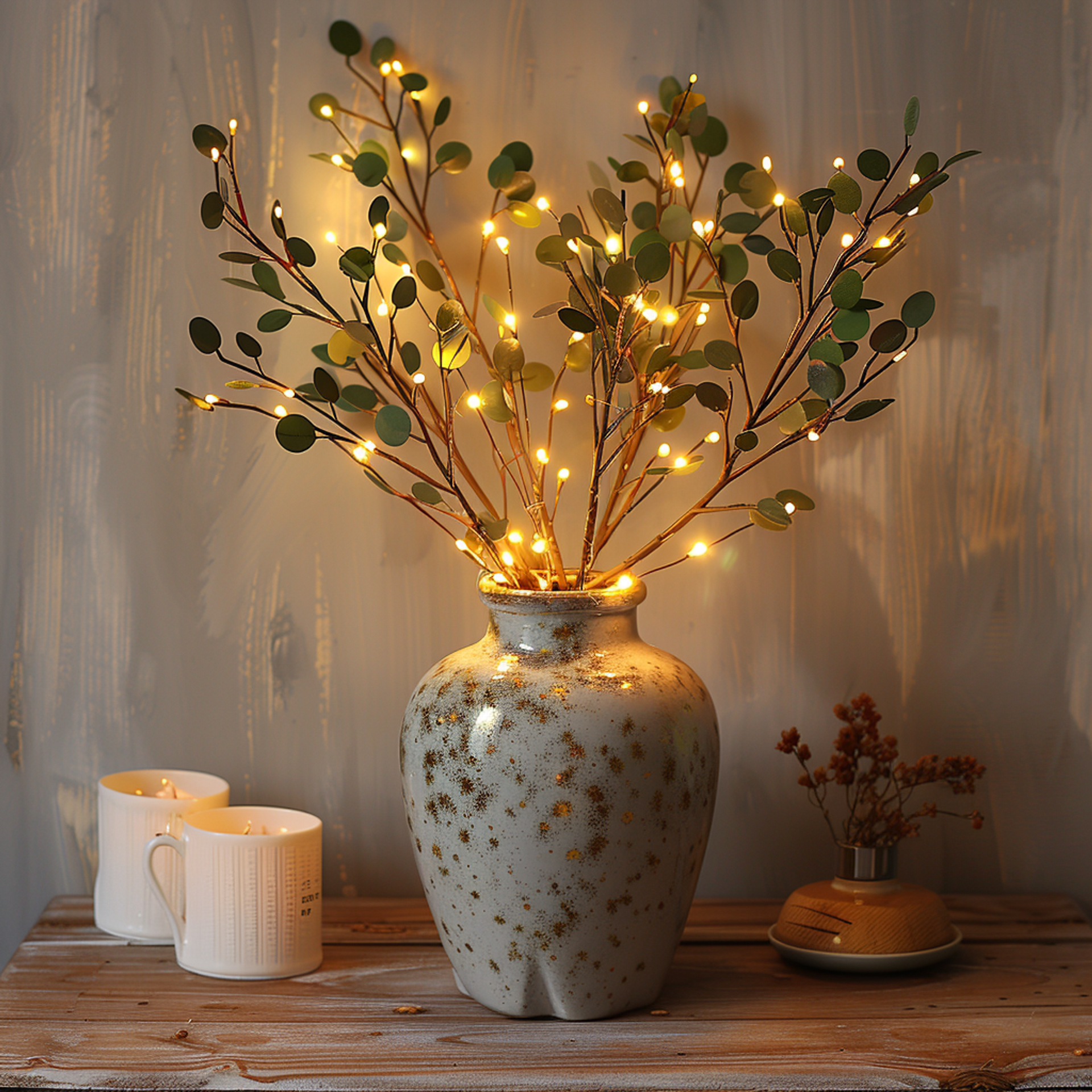 Oliviera | Ramas Luminosas – Esplendor Encantado y Ambiente Cálido