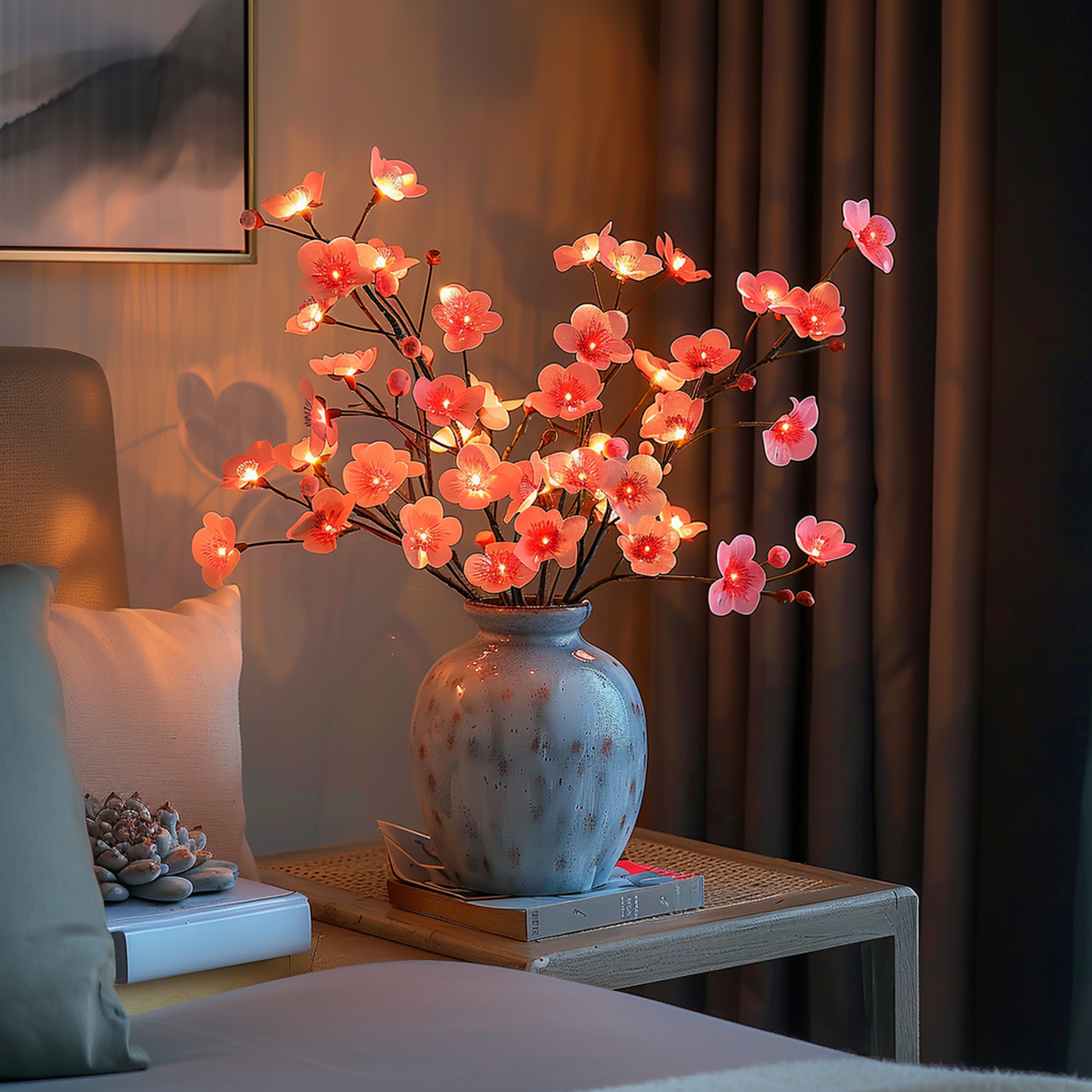 Oliviera | Ramas Luminosas – Esplendor Encantado y Ambiente Cálido