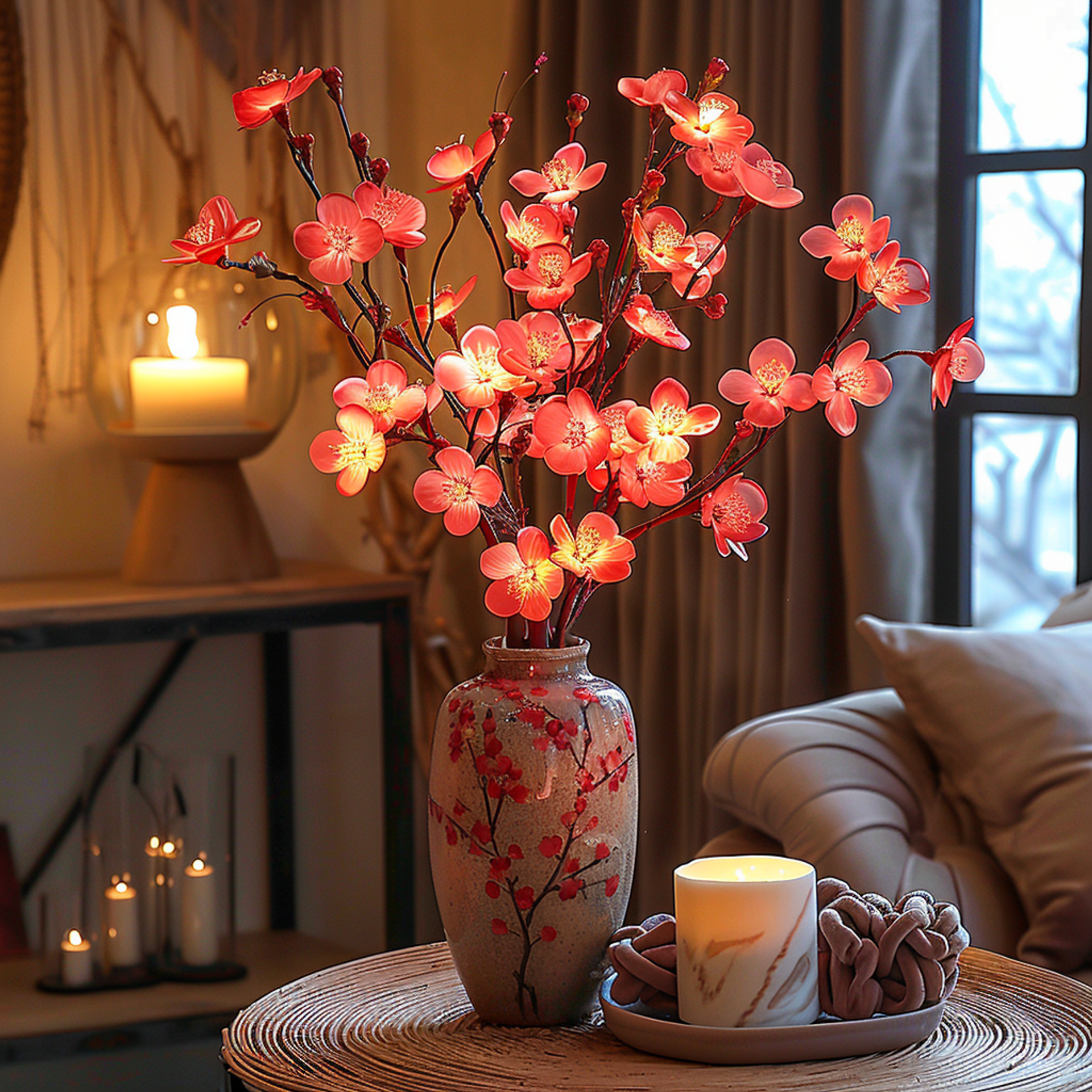 Oliviera | Ramas Luminosas – Esplendor Encantado y Ambiente Cálido