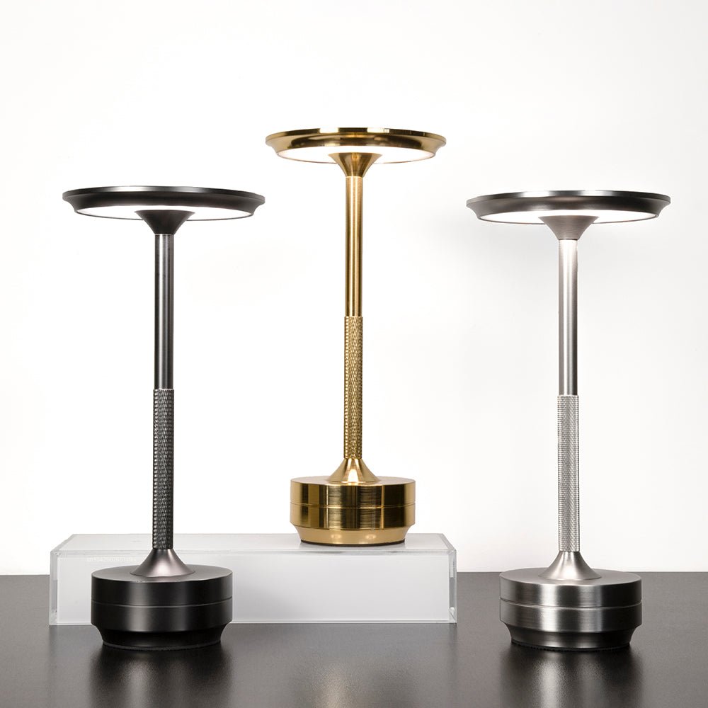 Rétalis | Lámpara de Mesa Inalámbrica – Diseño Atemporal y Luz Regulable