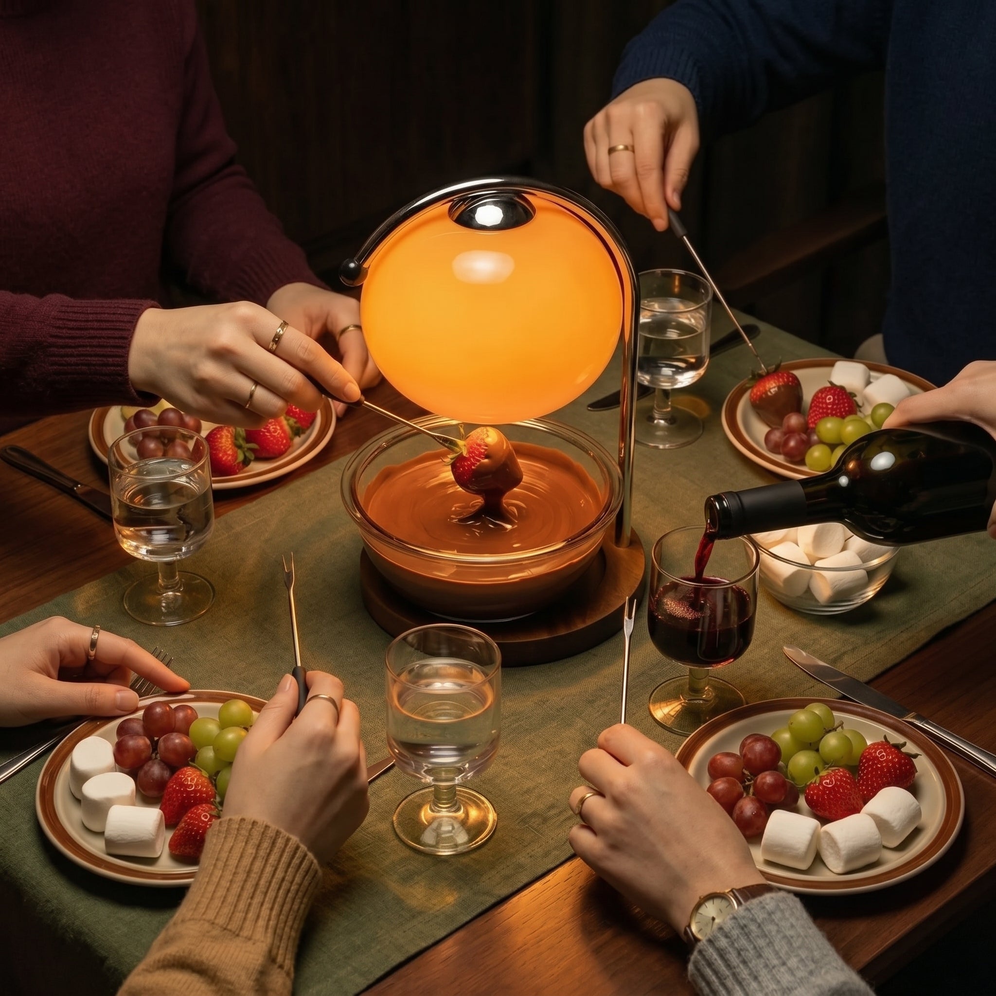 CalorDomo | Lámpara Calienta Velas sin Llama con Diseño Retro
