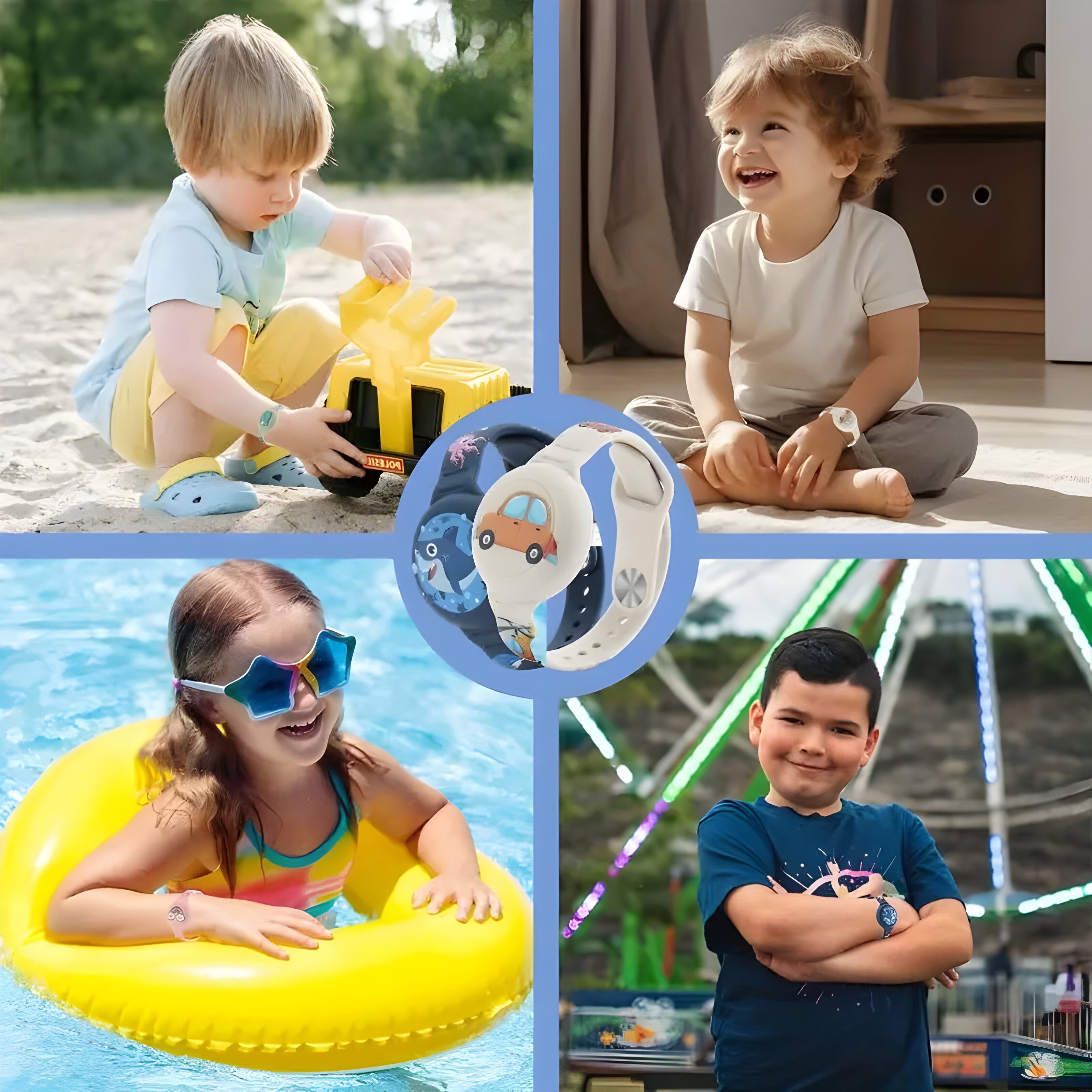 Rastreador GPS Pulsera Infantil Localización Silicona