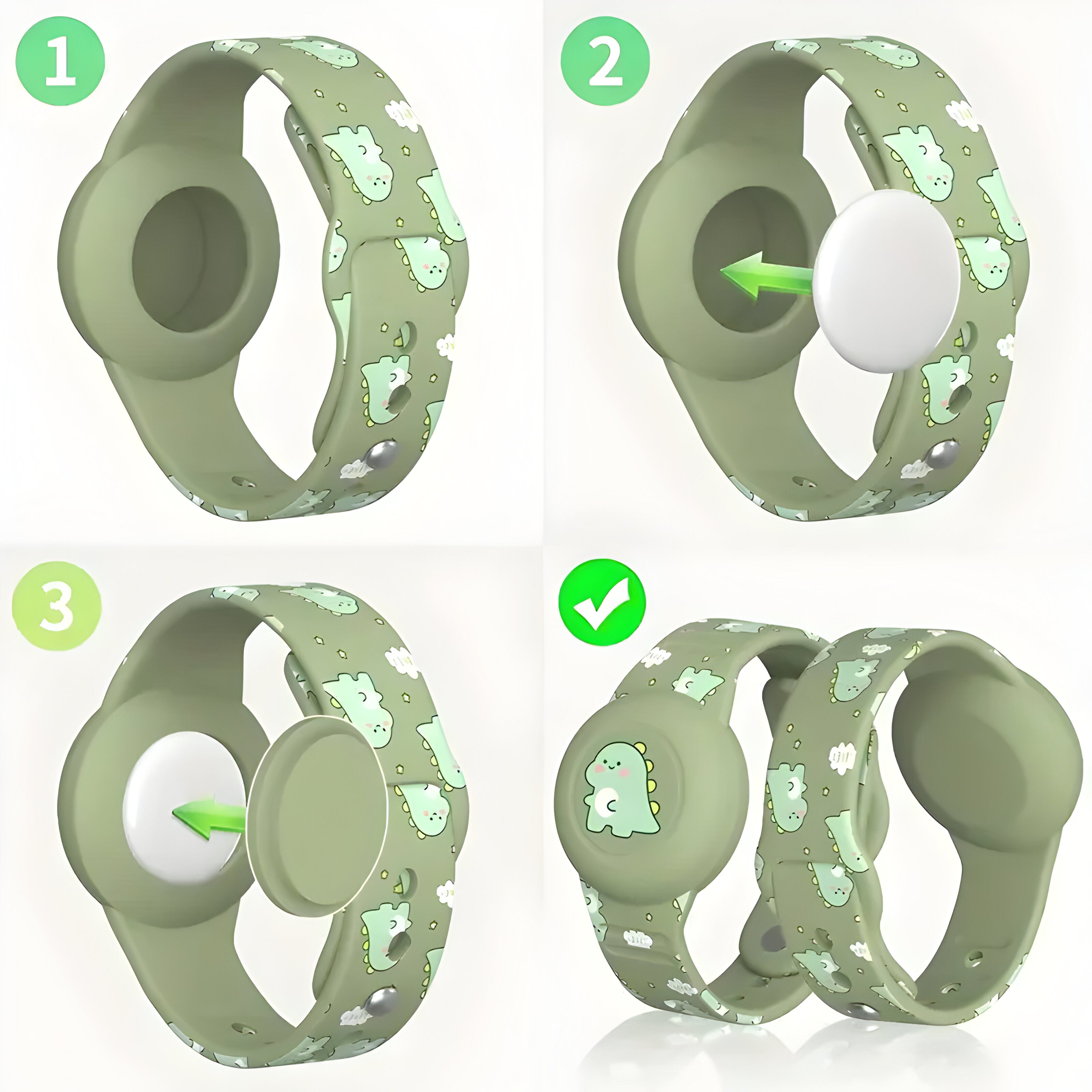 Rastreador GPS Pulsera Infantil Localización Silicona